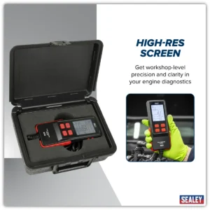 Digital Fuel Injection Pressure Test Kit for GDI Fuel Circuits 6pc