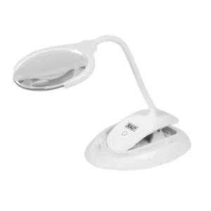 Rechargeable Dimmable Dual Mounting Magnifying Worklight 6 SMD LED