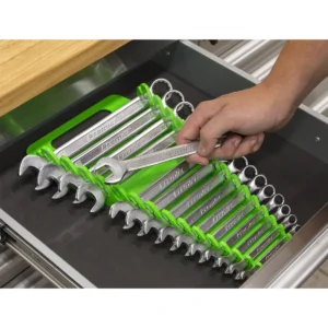 Premier Spanner Rack Capacity 15 Spanners – Hi-Vis Green