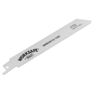 Worksafe® Reciprocating Saw Blade 150mm 14tpi – Pack of 5