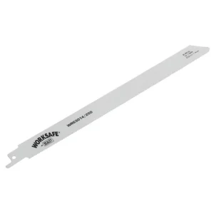 Worksafe® Reciprocating Saw Blade for Metal 250mm 18tpi – Pack of 5