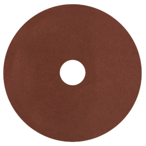 Worksafe® 125mm Fibre Backed Sanding Disc 80Grit – Pack of 25