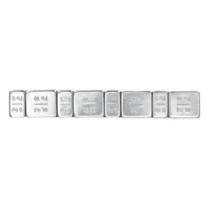 Steel Adhesive Wheel Weight 5/10g Strip of 8 – Pack of 100