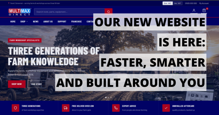 Our new website is here Faster, smarter and built around you