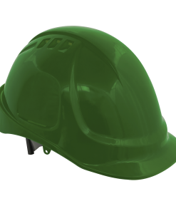Safety Helmet - Vented (Green)
