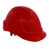 Safety Helmet - Vented (Red).