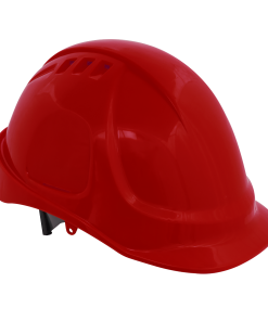 Safety Helmet - Vented (Red).