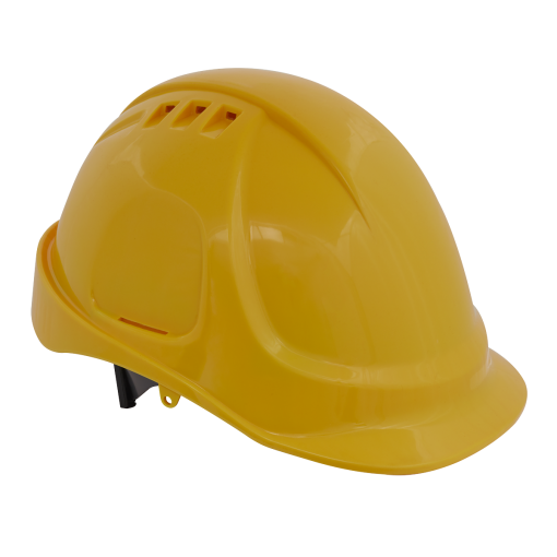 Safety Helmet – Vented (Yellow)