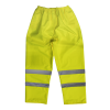 Hi-Vis Yellow Waterproof Trousers-Medium
