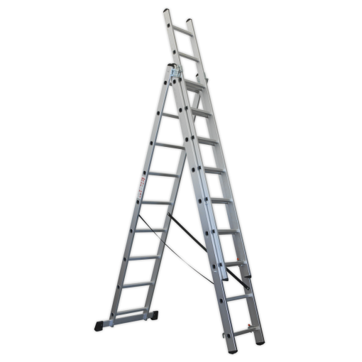 Aluminium Extension Combination Ladder