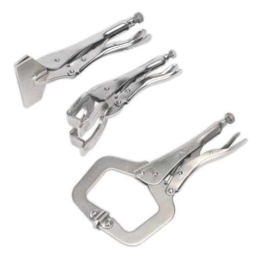 ‘C’ Clamp & Welding Clamp Set 3pc