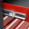 Rollcab 7 Drawer with Ball-Bearing Slides – Red