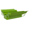 Cantilever Toolbox 4 Tray 530mm Hi-Vis Green