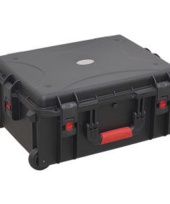 Professional Water-Resistant Storage Case with Extendable Handle - 550mm