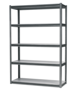 Racking Unit with 5 Shelves 600kg Capacity Per Level