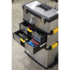 Mobile Stainless Steel/Composite Toolbox – 3 Compartment