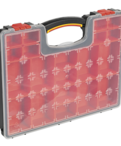 Parts Storage Case with 20 Removable Compartments