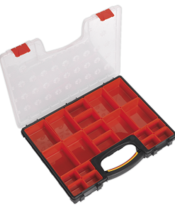 Parts Storage Case with 20 Removable Compartments