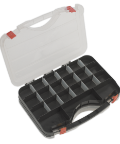 Parts Storage Case 42 Compartment Double-Sided