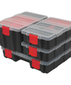 4 piece Stackable Parts Storage Boxes / Cases