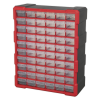 Cabinet Box 60 Drawer – Red/Black