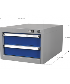 Double Drawer Unit for API Series Workbenches