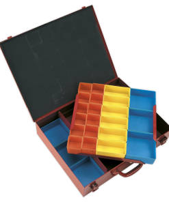 Metal Case 2-Layer with 27 Storage Bins