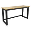 Steel Adjustable Workbench with Wooden Worktop 1830mm – Heavy-Duty