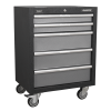 Modular 5 Drawer Mobile Cabinet 650mm