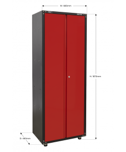 Modular 2 Door Full Height Cabinet 665mm