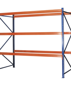 Heavy-Duty Racking Unit with 3 Beam Sets 1000kg Capacity Per Level