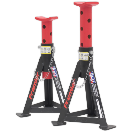 Red Axle Stands 3tonne (Pair) Capacity per Stand