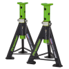 Axle Stands (Pair) 6tonne Capacity per Stand – Green