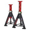 Axle Stands (Pair) 6tonne Capacity per Stand - Red