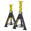 Axle Stands (Pair) 6tonne Capacity per Stand - Yellow