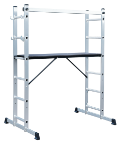 4-Way Aluminium Scaffold Ladder EN 131