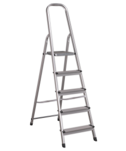 5-Tread Trade Aluminium Step Ladder EN 131