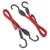 Flat Bungee Cord Set 2pc 760mm