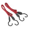 Flat Bungee Cord Set 2pc 760mm