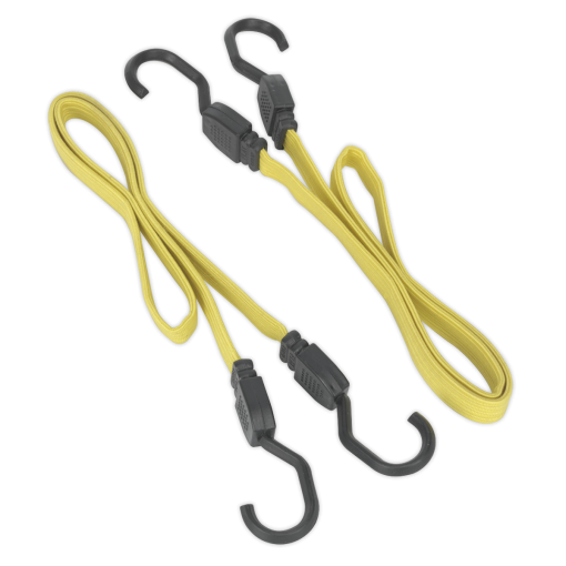 Flat Bungee Cord Set 2pc 910mm