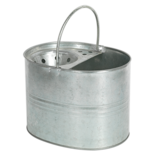 BM08 Mop Bucket 13L – Galvanized