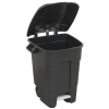 Refuse/Wheelie Bin with Foot Pedal 100L – Black