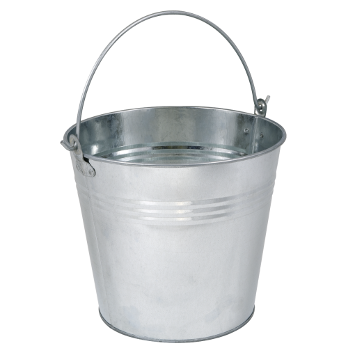 12L Galvanized Bucket