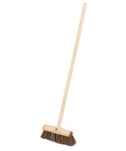 Broom 13"(325mm) Stiff/Hard Bristle