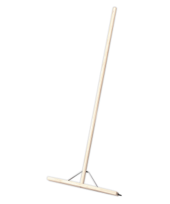 Rubber Floor Squeegee 24"(600mm) with Wooden Handle