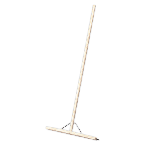 Rubber Floor Squeegee 24″(600mm) with Wooden Handle