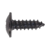 Self Tapping Screw 4.2 x 13mm Flanged Head Black Pozi Pack of 100