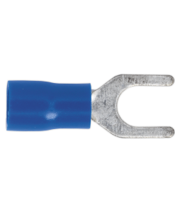 Easy-Entry Fork Terminal Ø5.3mm (2BA) Blue Pack of 100