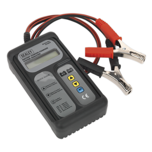 Digital Battery & Alternator Tester 6-12V Battery 6, 12, 24V Alternator