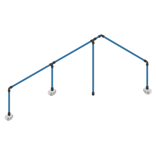 Speedfit® 18m 3-Drop Air Supply System Kit